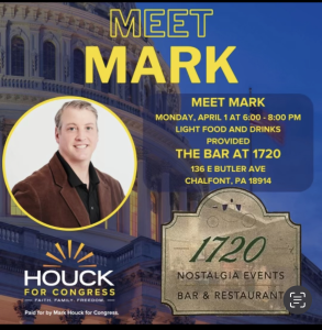 Meet Mark Houck Candidate US House of Representatives PA 1